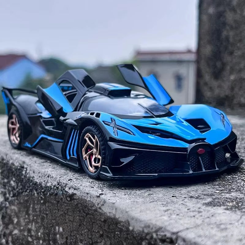 1:32 Bugatti Bolide Diecast Model Car - Premium Alloy Collectible for Display & Enthusiasts