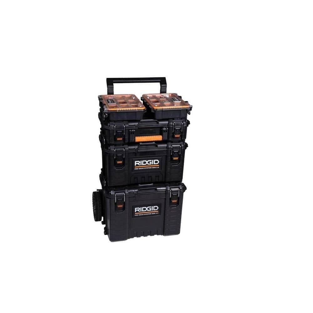 Ridgid Compact Pro Gear System Small Parts Organizer with 6 Compartments - New