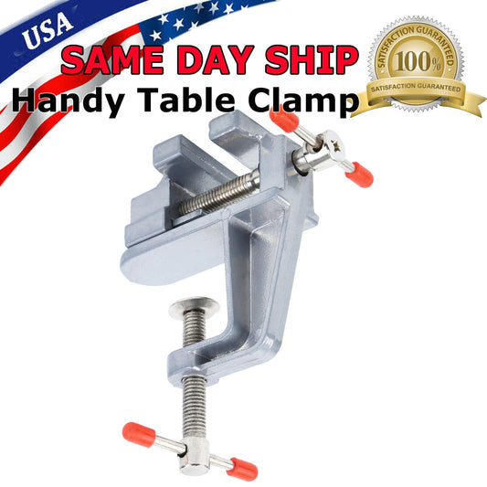 Premium Mini Table Vise - High-Quality Aluminum Alloy Clamp for Crafting and Jewelry Creation