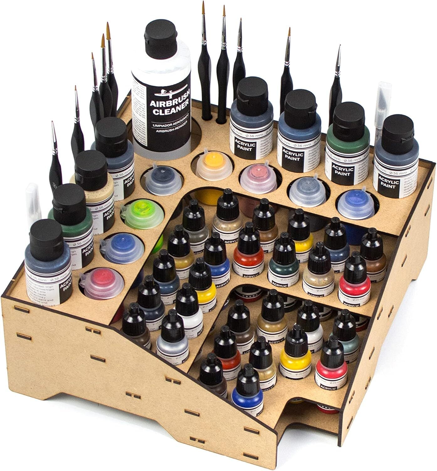 Vallejo Paint Rack - Premium Organizer for Model Paints and Hobby Crafts