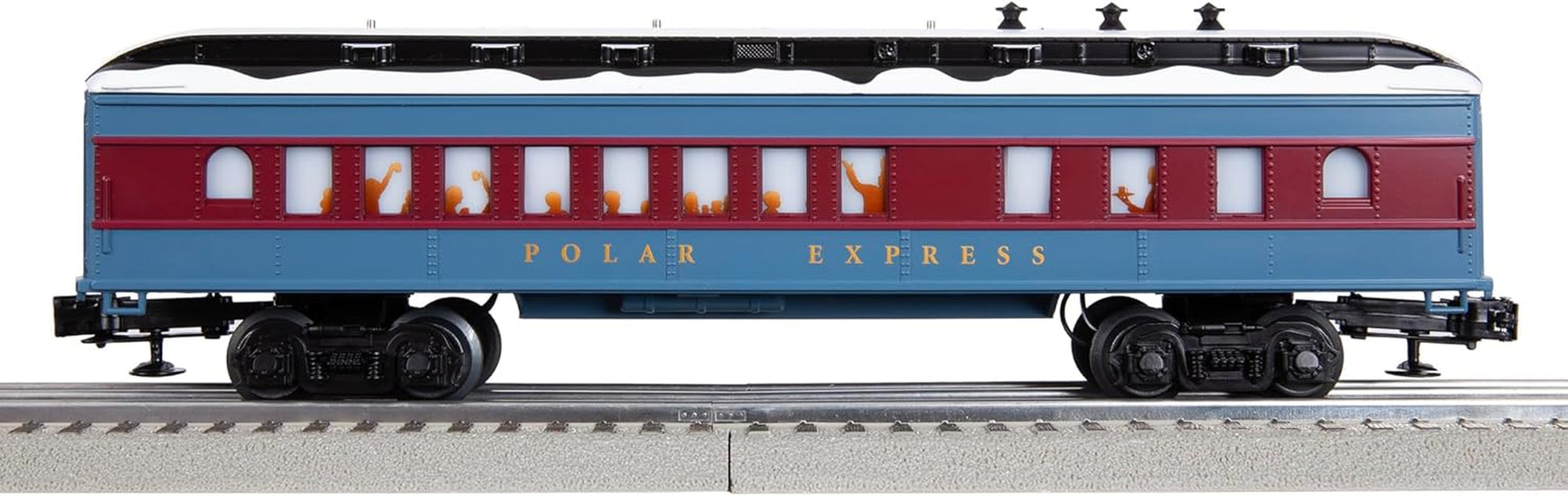 Lionel Polar Express Electric O Gauge Diner Car - Perfect for Holiday Train Sets!