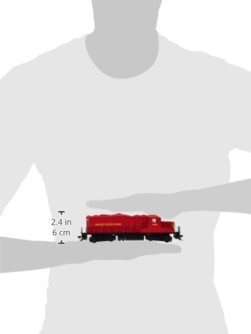 Walthers Trainline HO Scale EMD GP9M Standard DC Locomotive - United States Army #4628