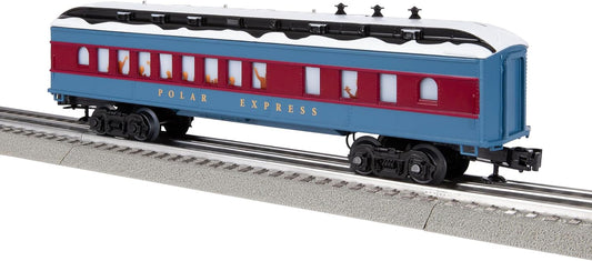 Lionel Polar Express Electric O Gauge Diner Car - Perfect for Holiday Train Sets!