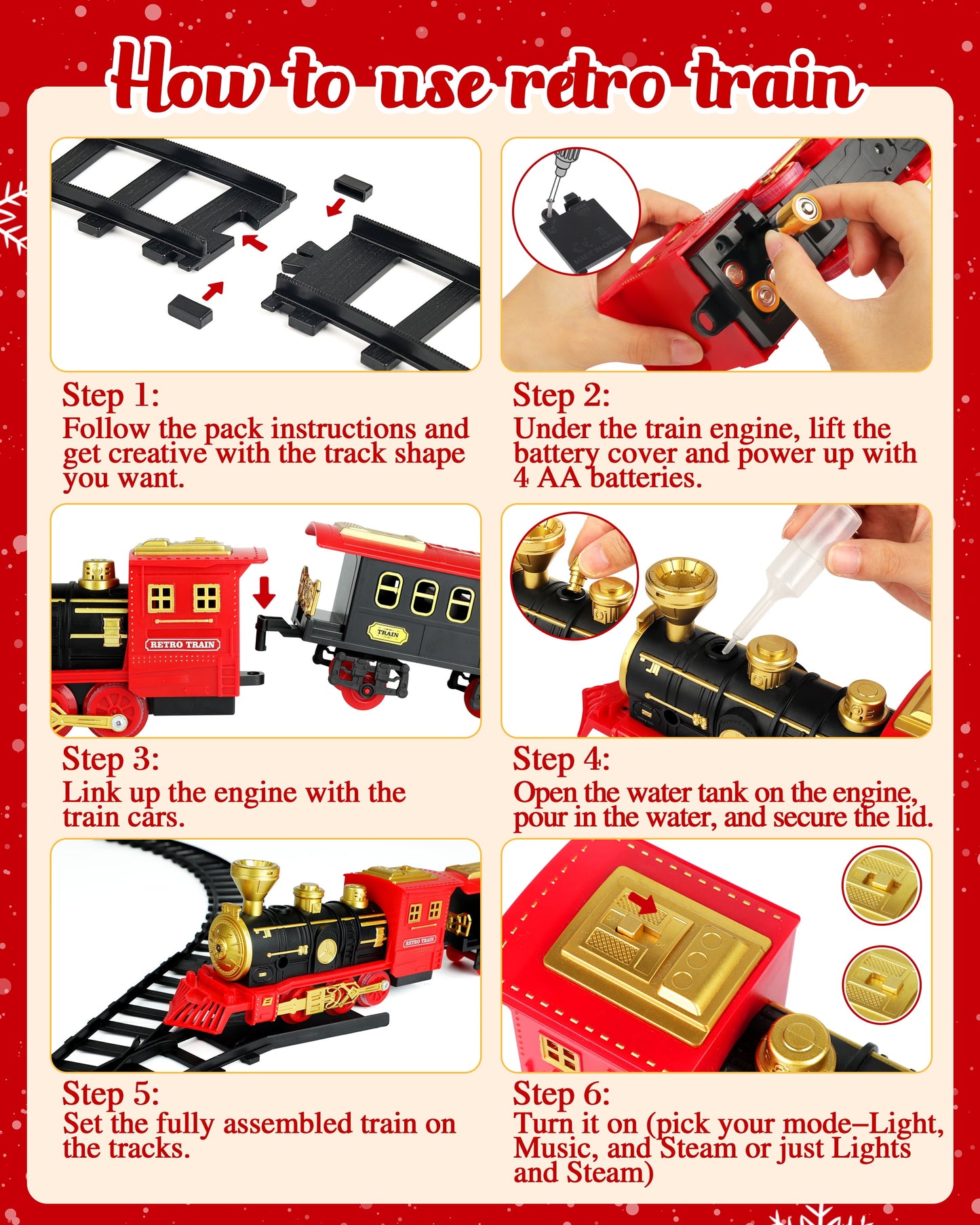 Ultimate Electric Train Toy Set - Engaging Steam Locomotive with Lights, Sounds, and Smoke for Boys Ages 3-8+