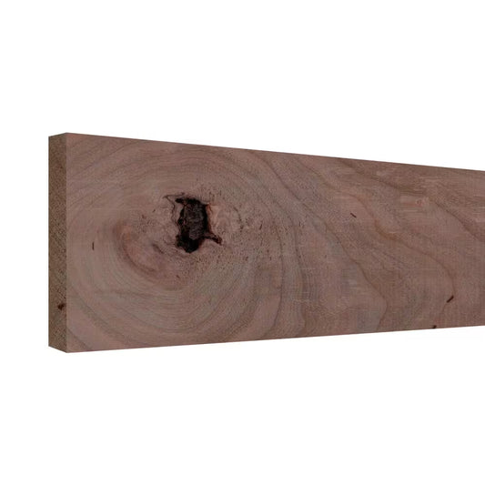 Premium Unfinished Rustic Cherry Wood Board for DIY Projects - Versatile 0.75" D x 5.5" W x 72" L