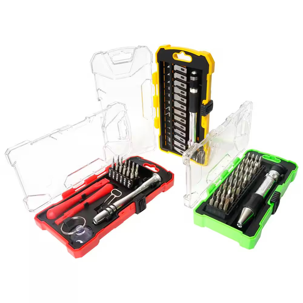Precision Hobby and Repair Tool Set - Ultimate 3-Pack Edition