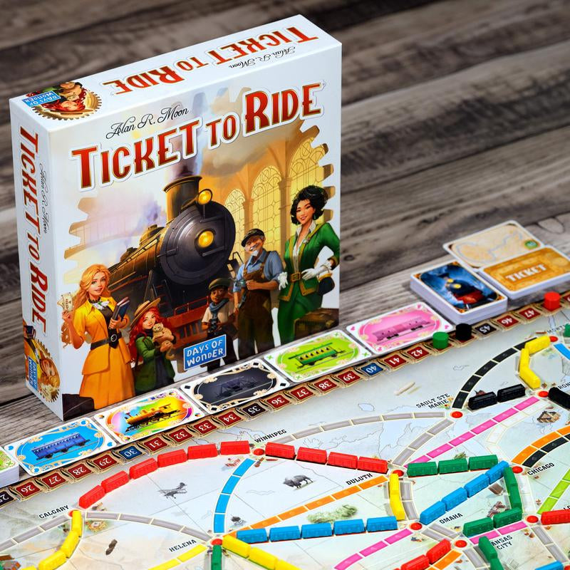 Ticket to Ride: Ultimate Train Adventure - Build Your Rail Empire Across America!