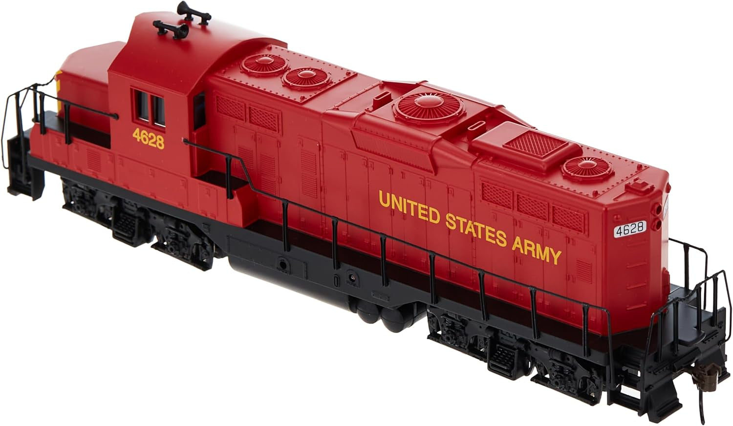 Walthers Trainline HO Scale EMD GP9M Standard DC Locomotive - United States Army #4628