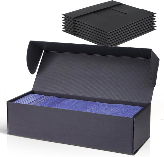 Silph PLC 8-Pack Baseball Trading Card Storage Box - Premium Collector's Case