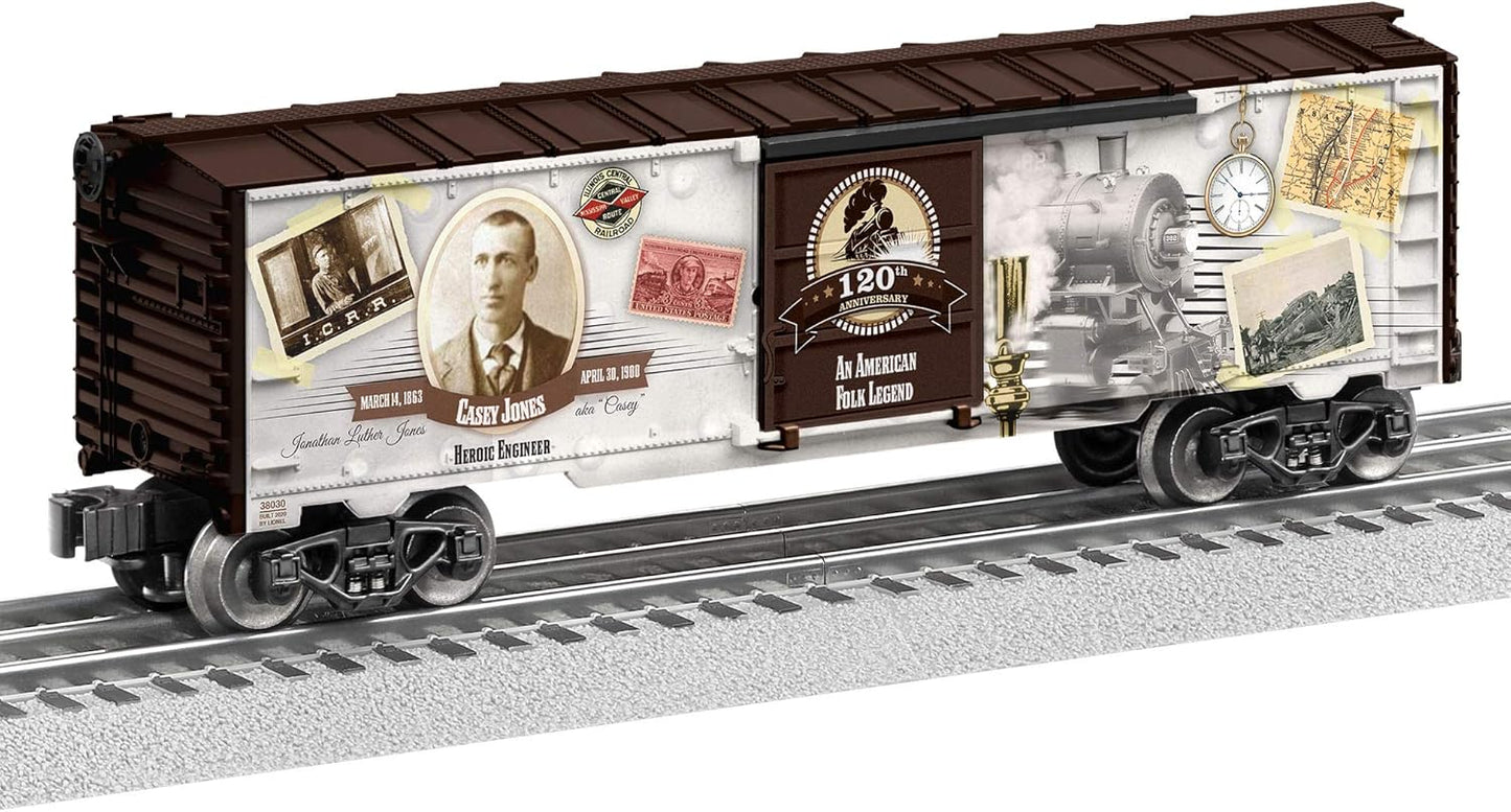 Lionel Burlington Northern Electric O Gauge 50th Anniversary MUSA Boxcar - Limited Edition Collectible Train Car