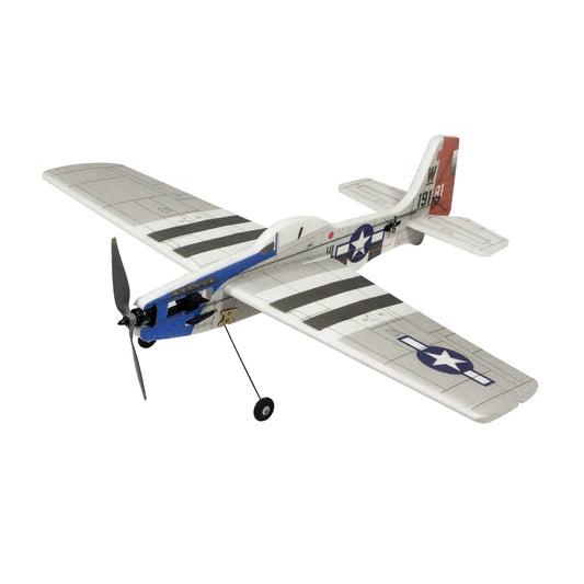 Dancing Wing E45 P-51 1000mm EPP RC Fighter Airplane Kit - Complete with Motor, Props, Servo & ESC Power Combo