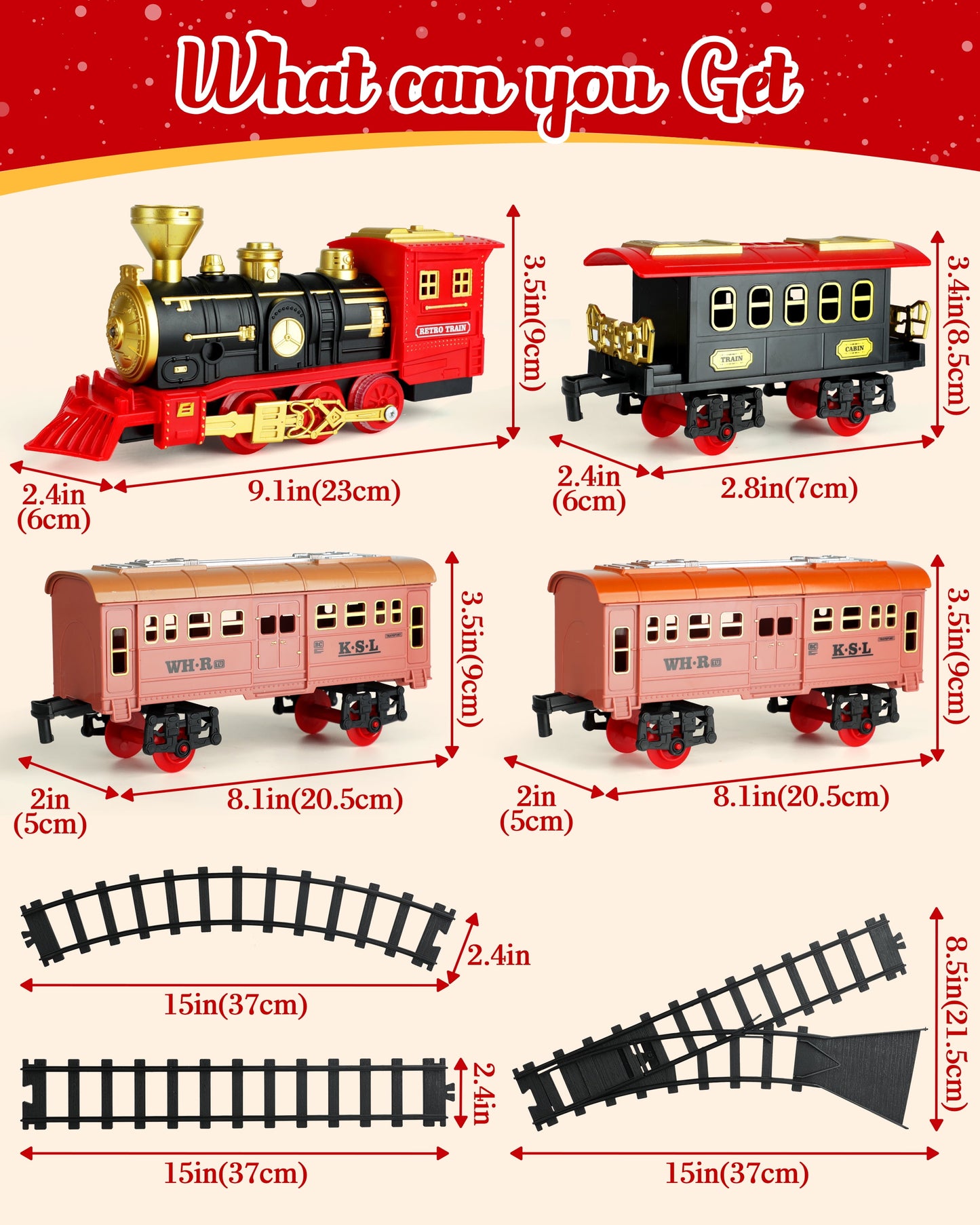 Ultimate Electric Train Toy Set - Engaging Steam Locomotive with Lights, Sounds, and Smoke for Boys Ages 3-8+