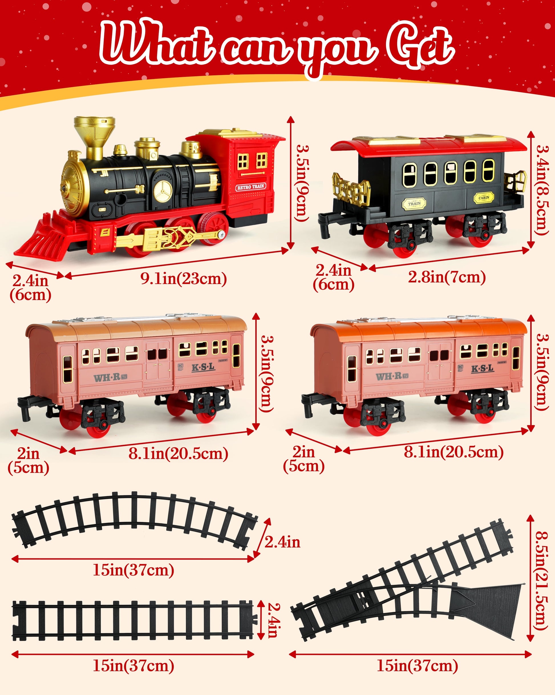 Ultimate Electric Train Toy Set - Engaging Steam Locomotive with Lights, Sounds, and Smoke for Boys Ages 3-8+