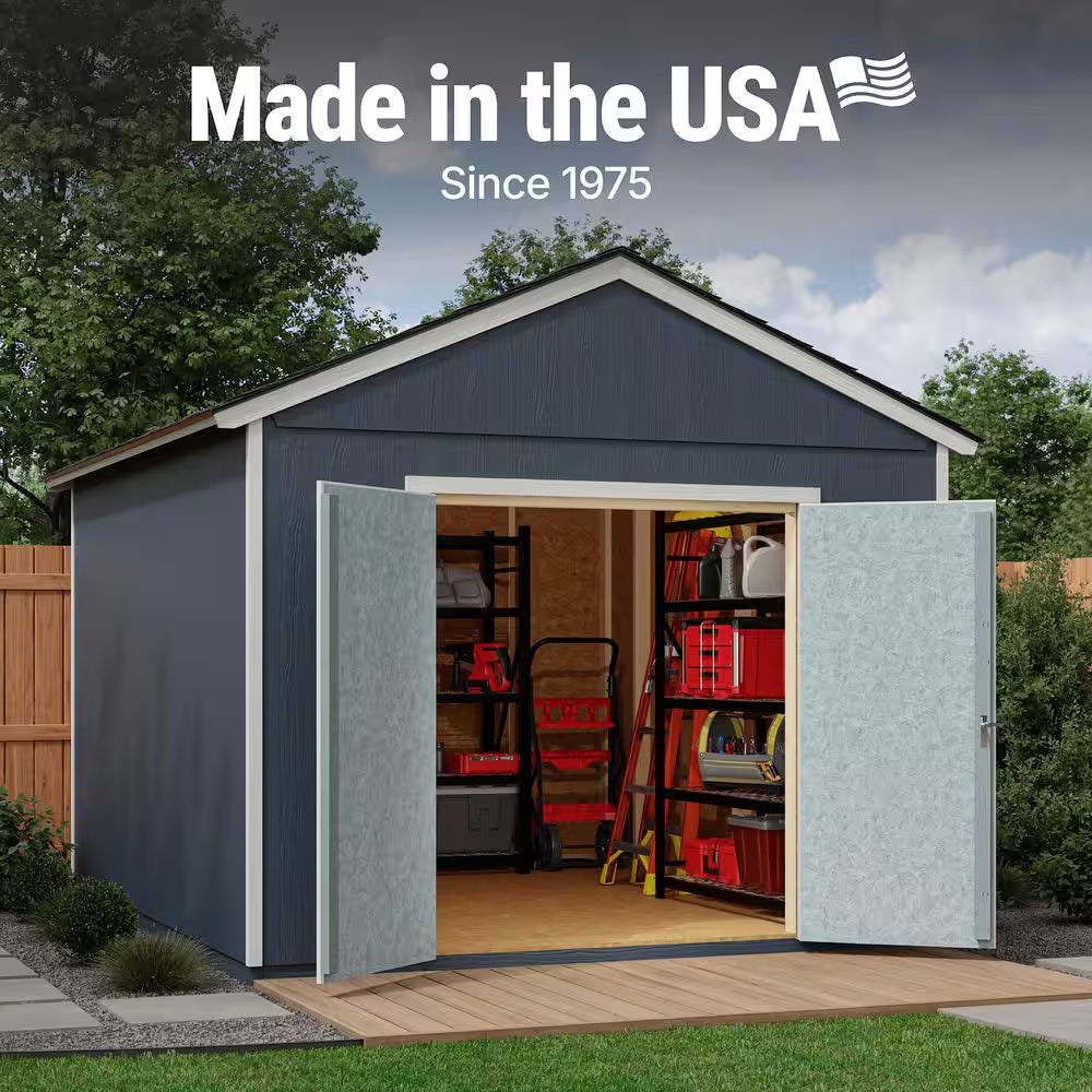 Rookwood 10x12 Ft. DIY Wood Storage Solution with Smartside and Floor System for Backyard Transformation
