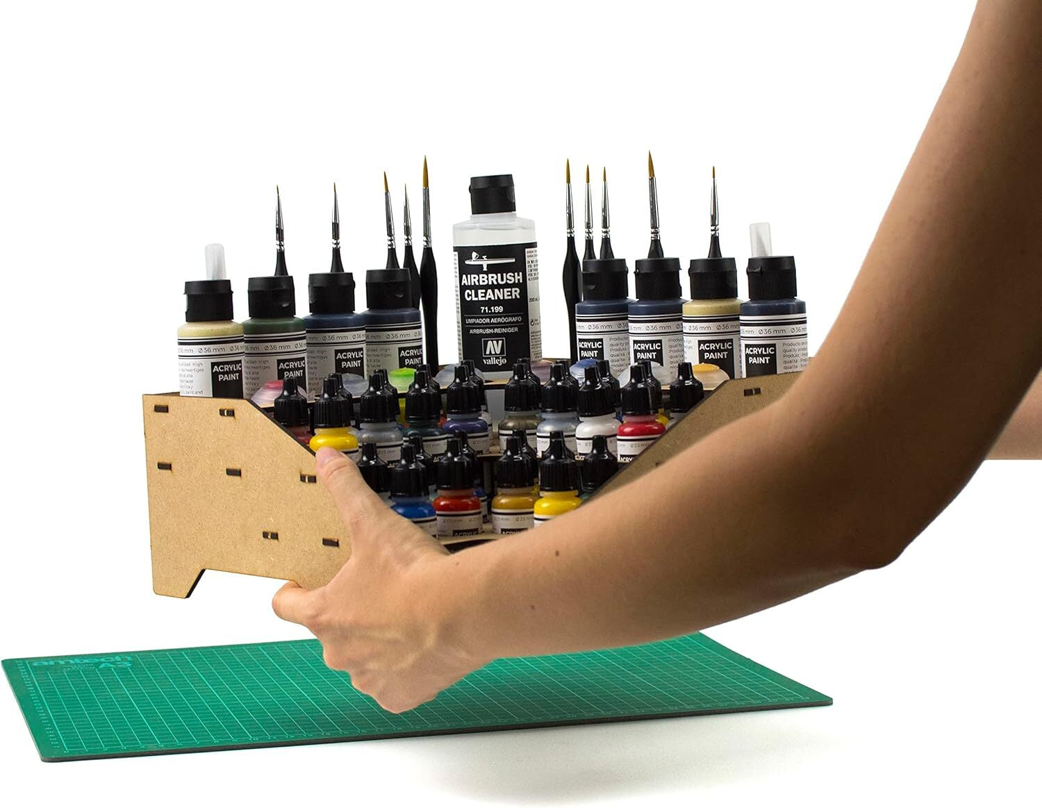 Vallejo Paint Rack - Premium Organizer for Model Paints and Hobby Crafts